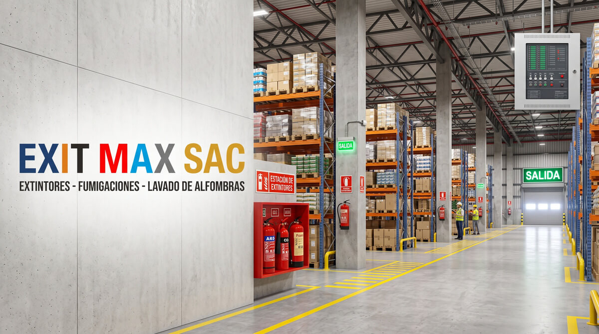 Extintores para almacenes e industrias: guía de compra y mantenimiento eficaz