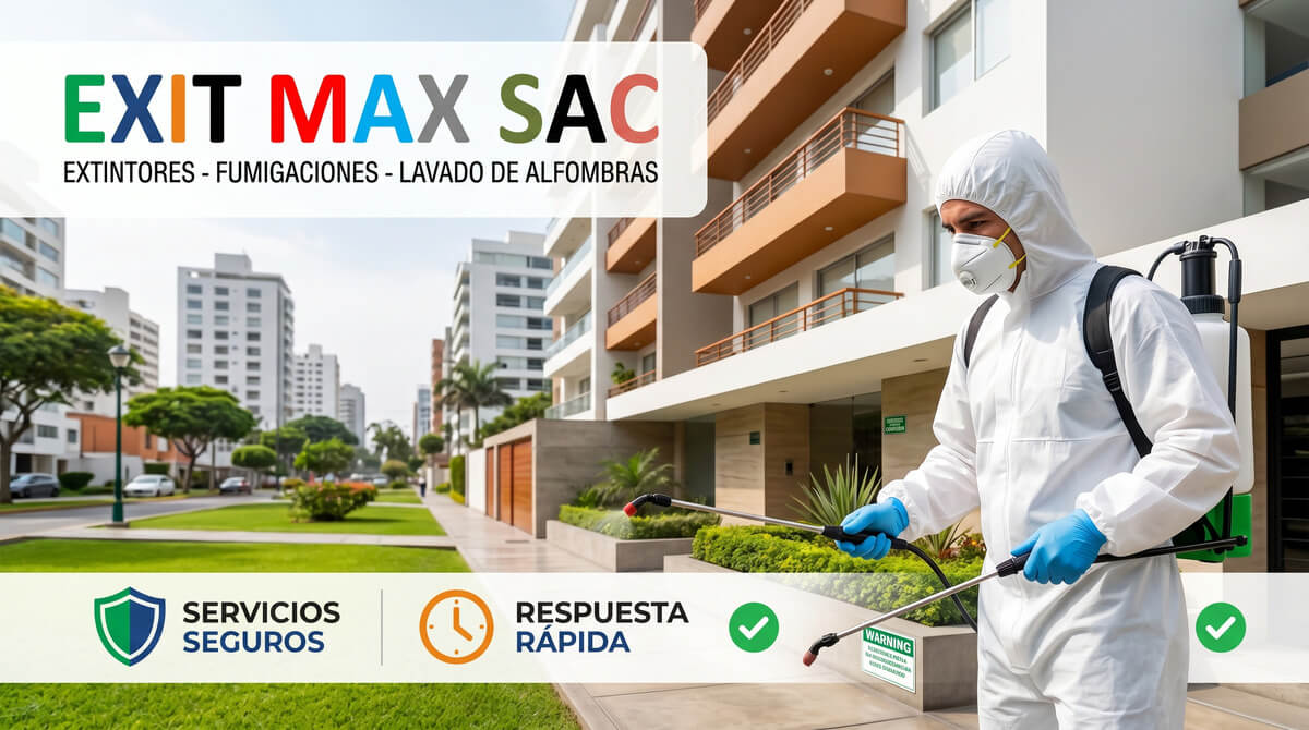 Servicios de fumigación en Miraflores