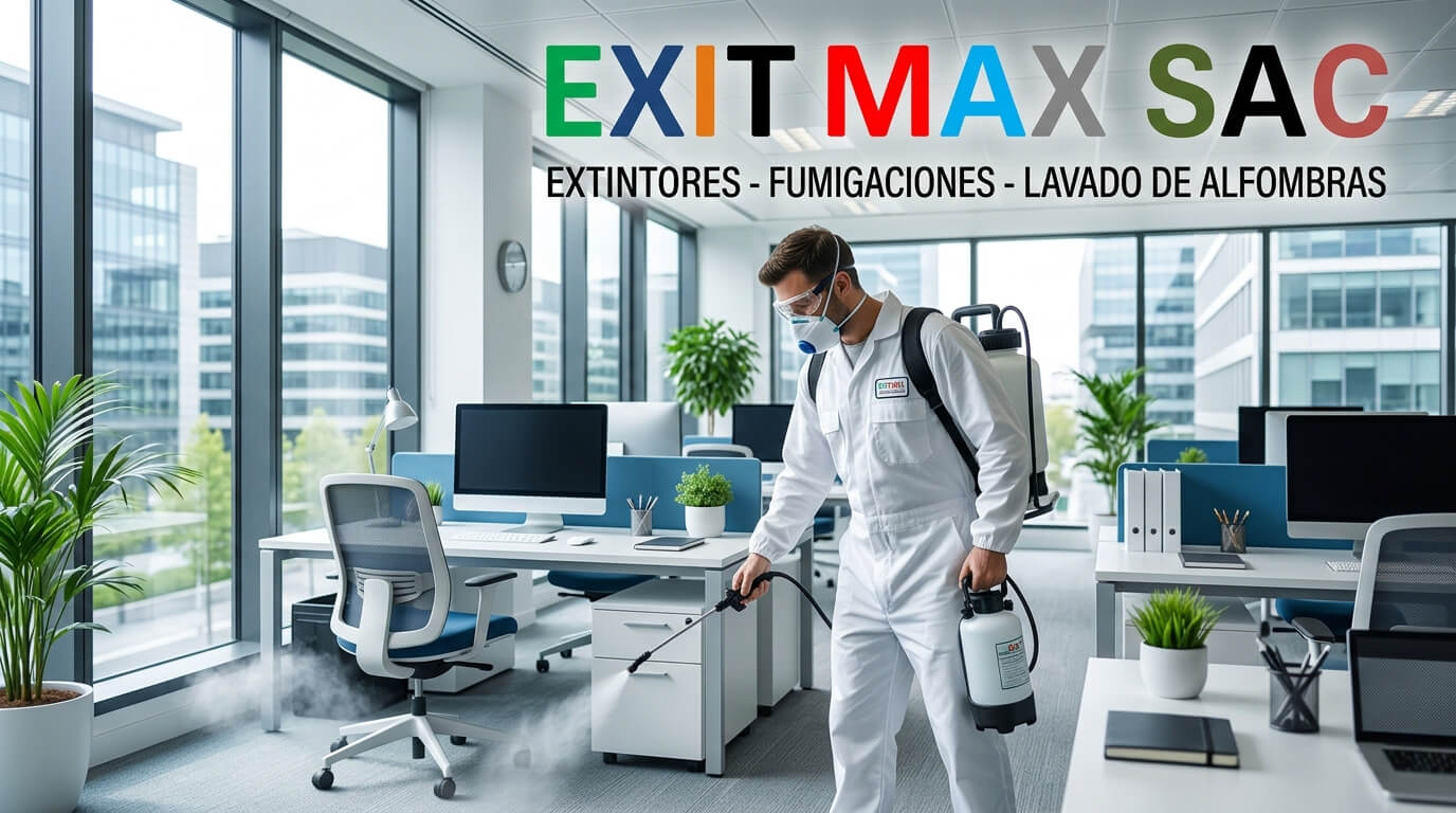 Servicios de fumigación para negocios y oficinas