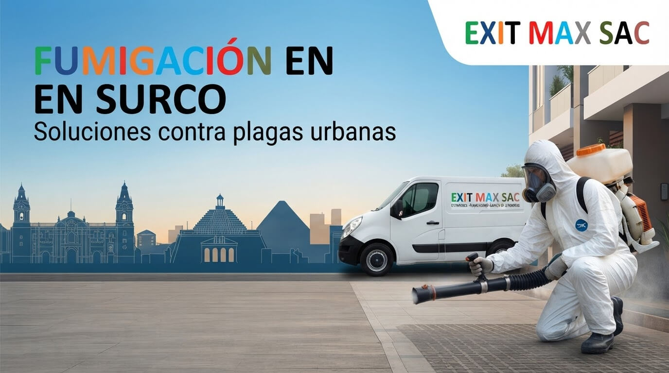 Fumigación en Surco - soluciones contra plagas urbanas