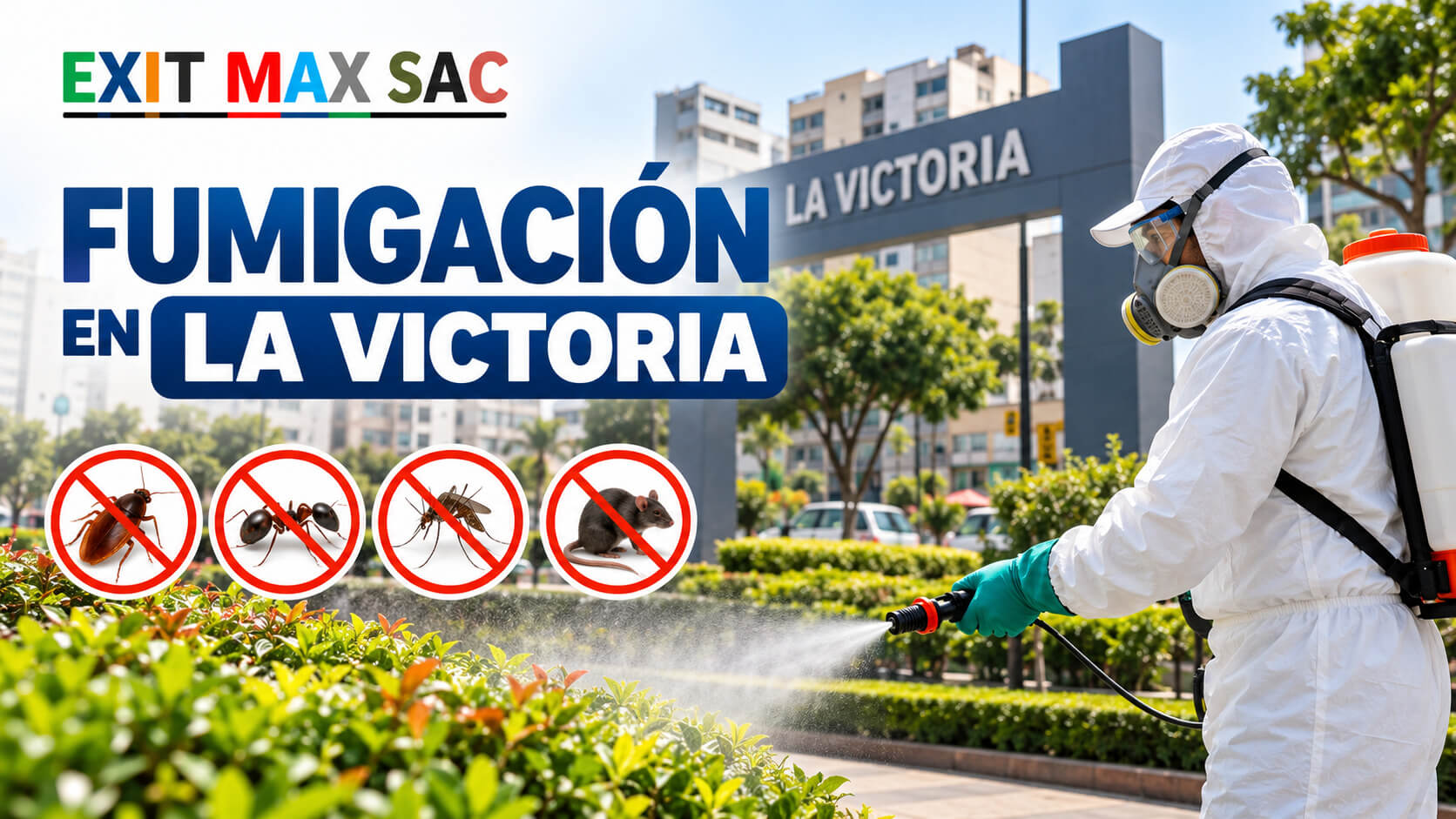 Fumigación en La Victoria: control de plagas para negocios, almacenes y hogares