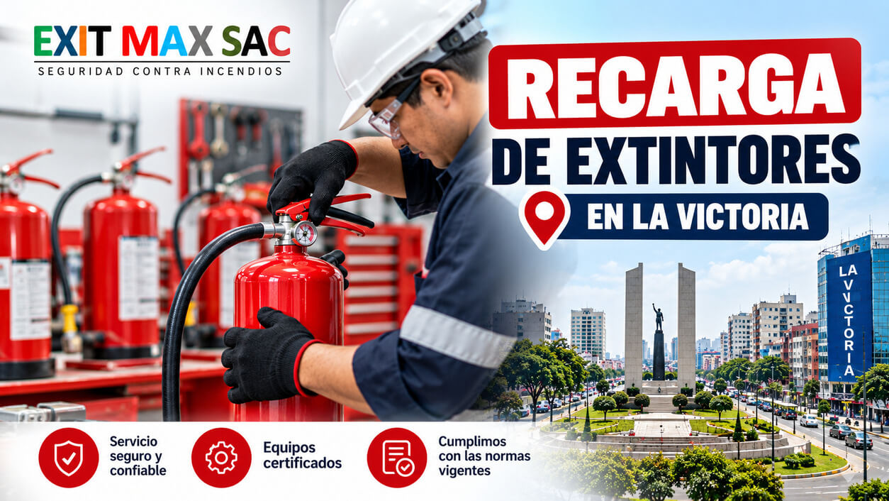 Recarga de Extintores en La Victoria